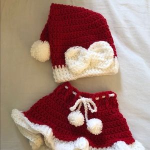 Mrs Clause Baby Outfit